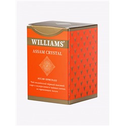 Чай чёрный индийский Williams Assam Crystal с высоким содержанием чайных почек, 100 г