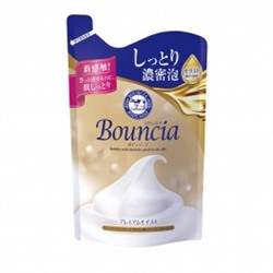 Сливочное жидкое мыло "Bouncia" для рук и тела с ароматом цветочного мыла 340 мл (мягкая упаковка) / 16