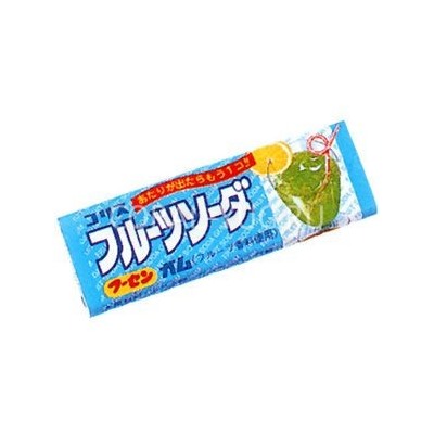 Жевательная резинка Coris Bubble Gum Fruit Soda Фруктовая содовая 11 гр