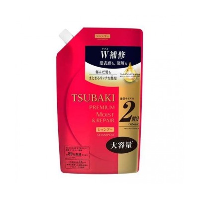 SHISEIDO Шампунь увлажняющий для волос TSUBAKI Premium Moist, мягкая упаковка с крышкой 660 мл