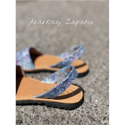 AB.Zapatos · 320-8 · estampado azul &##x1f499;