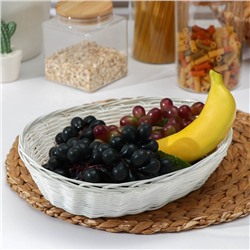 Корзинка для фруктов и хлеба Доляна «Молоко», 27×22×6 см