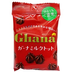 Шоколад молочный трюфель Ghana Lotte, Корея, 45 г