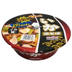 Лапша б/п Якисоба со вкусом морепродуктов Kinchan, Япония, 134 г