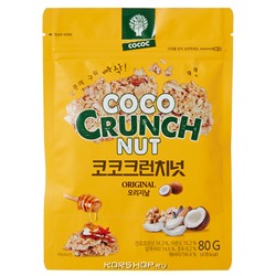 Гранола с оригинальным вкусом Coco Crunch Nut, Корея, 80 г Акция