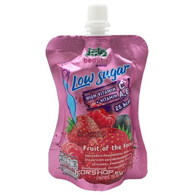 Низкокалорийное питьевое желе со вкусом лесных ягод Low Sugar Beautie Jele, Таиланд, 150 мл