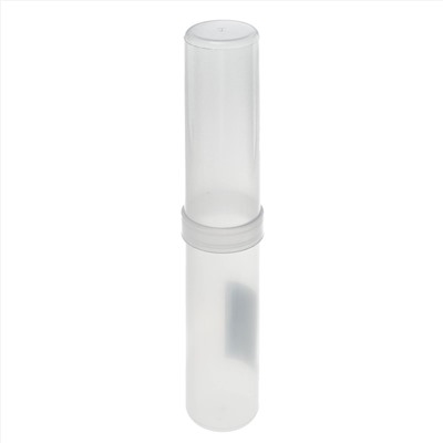 Пенал-тубус (40 х 205 мм) Calligrata, пластиковый, микс