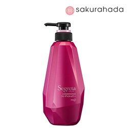 KAO Segreta Антивозрастной шампунь для увеличения объема волос, бутылка с дозатором 430 мл