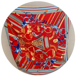 Pañuelo silk (160) — 2 rojo — АКЦИЯ