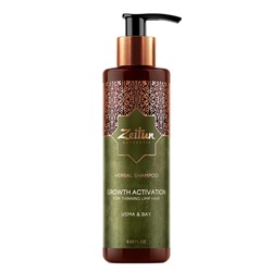 Фито-шампунь для густоты и здоровья волос, с маслом усьмы и маслом бей Zeitun, 250 мл