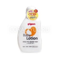 PIGEON Детский лосьон-молочко "Baby Lotion" с аминокислотами и керамидами  флакон 120мл 1шт/50