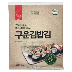 Обжаренная морская капуста для суши Kim’s & Lee’s family, Корея, 30 г