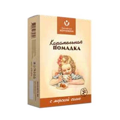 Балтийская жемчужина. Помадка карамельная "С морской солью", 150г