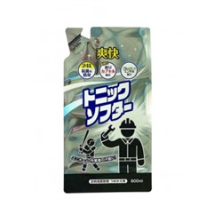 Mitsuei Tonic Softer Кондиционер для белья и рабочей одежды с ароматом свежей мяты 800 мл сменная упаковка