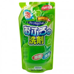 Пеномоющее средство для ванны с ароматом зеленого чая Bath Cleaner Rocket Soap, Япония, 350 мл Акция