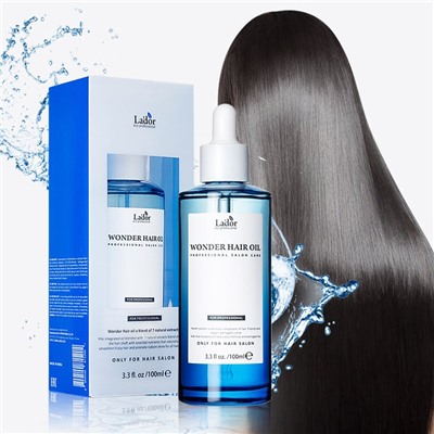 Увлажняющее масло для восстановления волос La'dor Wonder Hair Oil, 10 мл