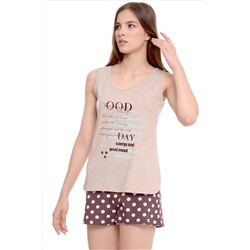 Modellini, Женская пижама цвета какао