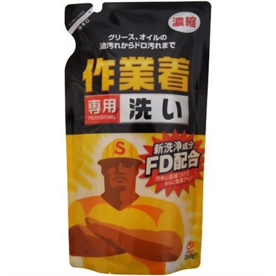 Усилитель средств для стирки рабочей одежды "Kaneyo" (мягкая упаковка с зип-локом) 400 г / 24