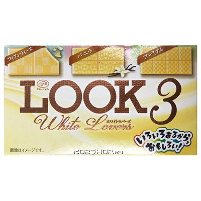 Колекция белого шоколада Look Fujiya, Япония, 43 г