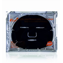 Коллагеновая маска с углем   MOODS COLLAGEN CHARCOAL FACIAL MASK  1 шт.