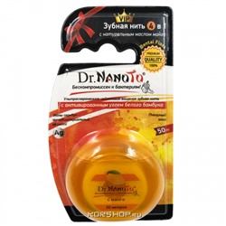 Зубная нить 4 в 1 с натуральным маслом манго Dr.Nanoto, Китай