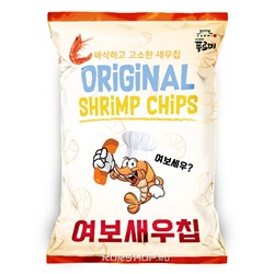 Чипсы с креветками Оригинальные Original Shrimp Chips Furmi, Корея, 80 г Акция