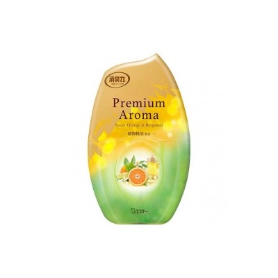 Жидкий освежитель воздуха для комнаты "SHOSHU RIKI" (с освежающим ароматом сладкого апельсина и бергамота) 400 мл / 18