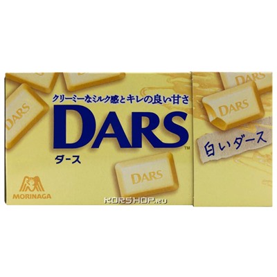 Белый шоколад Dars Morinaga, Япония, 42 г
