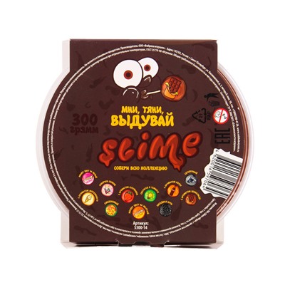 Лизун Slime Mega, с ароматом шоколада, 300 г