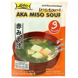 Суп быстрого приготовления Мисо-Суп 30 гр. Lobo Aka Miso Soup 30 gr.