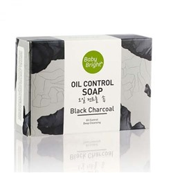 Мыло с Бамбуковым углем для контроля жирности Black Chatcoal Oil Control Soap 55 g