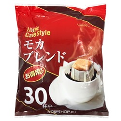 Молотый кофе средней обжарки Мока Бленд Home Cafe Style (дрип-пакеты), Япония, 195 г