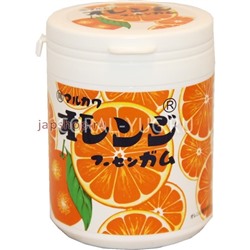 Жевательная резинка Marukawa Marble Orange Апельсин 130 гр банка