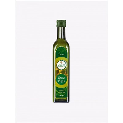 Масло оливковое extra virgin, стеклянная бутылка Agrolive, 500 мл Испания