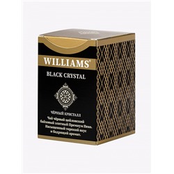 Чай чёрный цейлонский элитный Williams Black Crystal Премиум Пеко, 100 г
