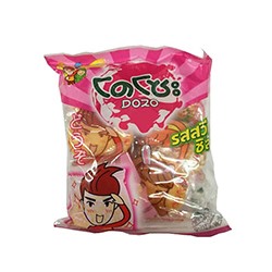 Рисовые крекеры с ярким принтом от Dozo 90 гр / Dozo Japanese Rice Cracker (with print) 90 g