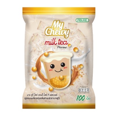 Молочные конфеты со вкусом "Молочный  чай" My chewy Milk Tea