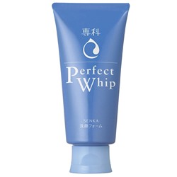 Увлажняющая пенка для умывания Shiseido Senka Perfect Whip с гиалуроновой кислотой и протеинами шелка, 120 мл