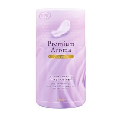 ST SHOSHURIKI  Premium Aroma Grace Beaute Жидк освежитель воздуха для туалета с арома маслом, 400 мл