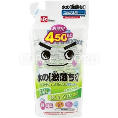 LEC  "Drop-kun multi detergent" пенка на основе щелочной воды, без запаха, сменка, 450мл /12