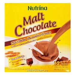 Растворимый напиток "Тающий шоколад" Instant Malt Chocolate Nutrina, Таиланд, 10*20 г Акция