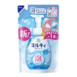 Увлажняющее жидкое мыло-пенка для тела с цветочным ароматом «Milky Body Soap» 480 мл (мягкая упаковка) / 16