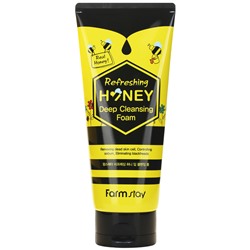 Пенка для лица FarmStay, глубокого очищения, с экстрактом мёда, 180 мл