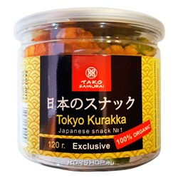Японские рисовые крекеры Токио Куракка Тако Самурай, 120 г