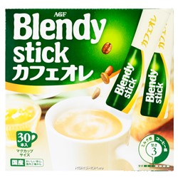 Кофе с молоком Blendy Stick AGF, Япония, 360 г (12 г х 30 шт.)