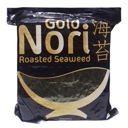 Жареные водоросли нори Gold Uramaki Special (100 листов), Китай, 250 г