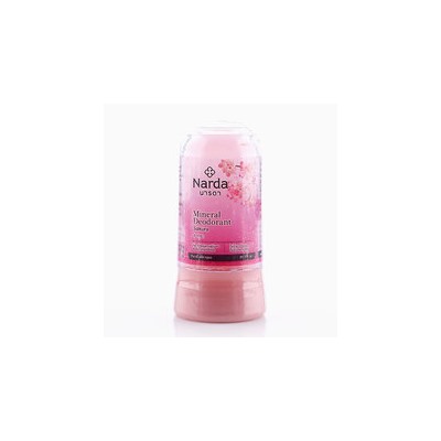 Кристаллический дезодорант "Сакура" 80 гр Narda Mineral deodorant Sakura