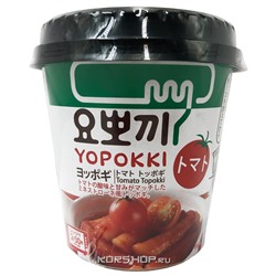 Рисовые клецки в томатном соусе Yopokki, Корея, 120 г
