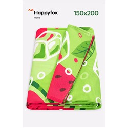 Простыня вафельная 150x200 Happy Fox Home