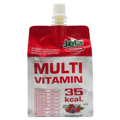 Мультивитаминное питьевое желе с ягодным соком Vitamin Jele, Таиланд, 240 мл